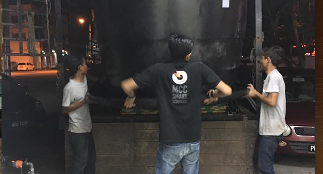 pindah kelengkapan dobi